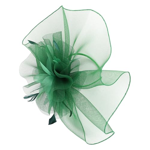 OATIPHO Fascinator Hut Für Eleganter Kopfschmuck Mit Netzschleier Für Hochzeiten Teepartys Und Cocktailveranstaltungen Haarreifen Und Haarklammer Zeitlosem Design von OATIPHO