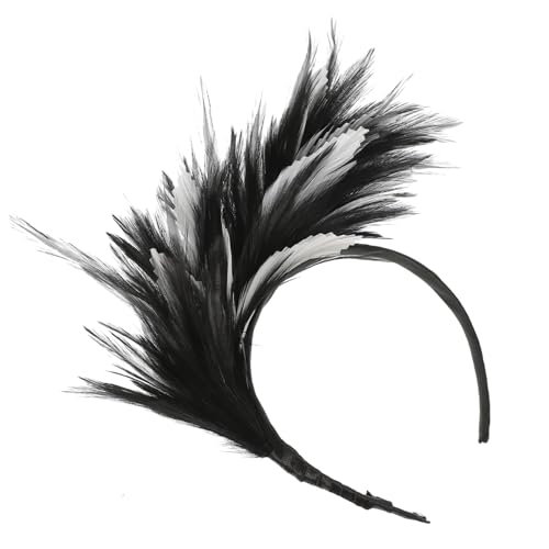 OATIPHO Fascinator Stirnband Für Damen Mit Federn Leichtes Western-haarband Für Partys Maskeraden Und Festivals -stirnband Für Frauen von OATIPHO