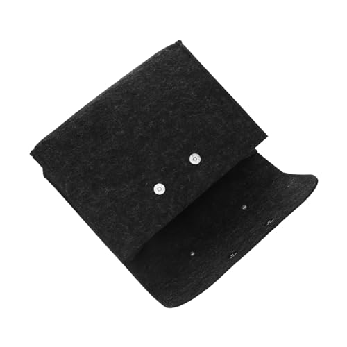 OATIPHO Filz Business Tasche mit Holzgriff Stilvolle Aufbewahrung für Dokumente Bürobedarf Praktische Handtasche für Damen für Arbeit Reisen Minimalistisches Design OATIPHO Filz Business Tasche mit Holzgriff Stilvolle Aufbewahrung für Dokumente Bürobedarf Praktische Handtasche für Damen für Arbeit Reisen Minimalistisches Design von OATIPHO