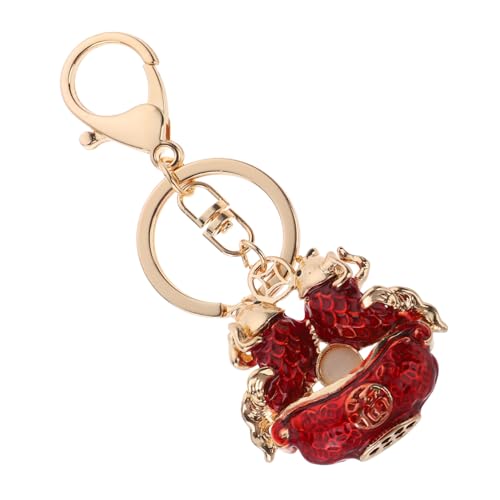 OATIPHO Schlüsselanhänger Fische Mit -kristallen Kreative Bag-Pendants Für Taschen Autoschlüssel Und Schlüsselbund Chinesisches Glückszeichen Dekorativ Und Praktisch von OATIPHO