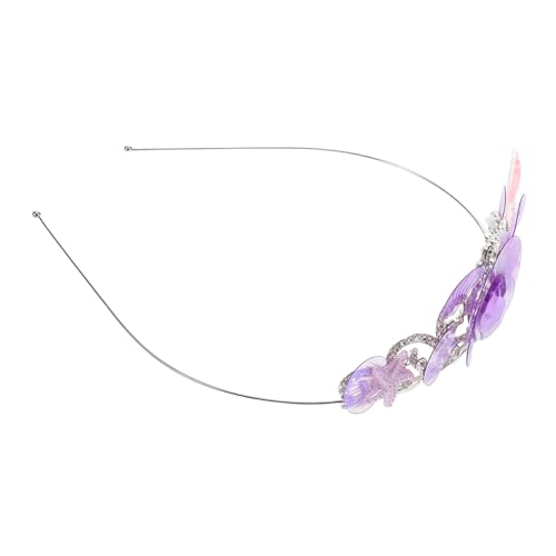 OATIPHO Meerjungfrauen-stirnband Mit Muschelakzent Unterwasserdesign Für Kleine Mädchen Mädchen-stirnband Haarschmuck Für Geburtstag Party Kostüm Zubehör -accessoires von OATIPHO