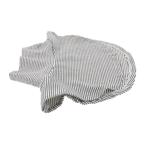 OATIPHO Abnehmbarer Baumwollkragen Für Damen Warmer Hoher Falscher Kragen Gestreifter Dickey-halbtop-blusenkragen von OATIPHO