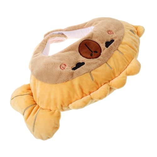 OATIPHO Plüschfischhut Party Kopfbedeckung Fischformiger Hut Karneval Cosplay Kostümhut Farblich Gelb Lustiger Hut Für Männer Frauen Geburtstagskostüm Festival Foto Requisit von OATIPHO