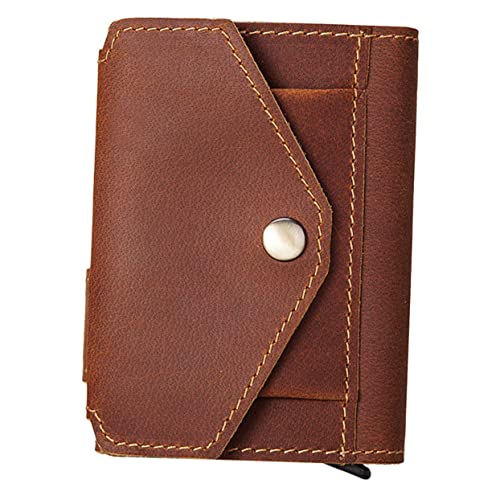 OATIPHO Herrengeldbörse Mit Schnalle Design Portemonnaie Für Männer Geldbörse Mit Kartenfächern Bargeld Und Visitenkarten Aufbewahren Aus Langlebigen Materialien Gefertigt von OATIPHO