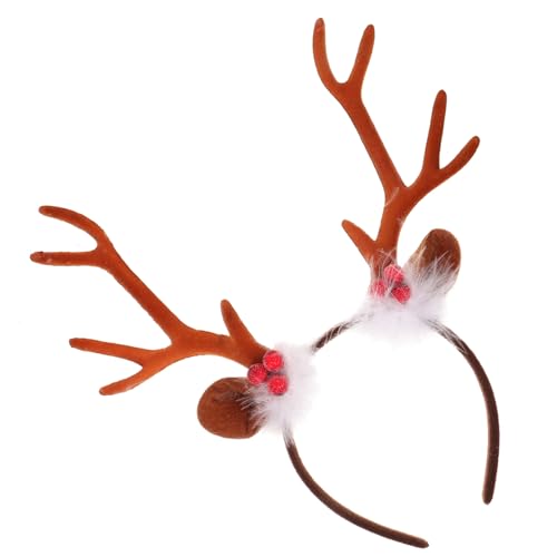 OATIPHO Weihnachts-rentiergeweih Haarreif Für Damen Verstellbares Stirnband Mit Niedlichen Ohren Und Antlers Weihnachtsdekoration Für Partys Und Cosplay von OATIPHO