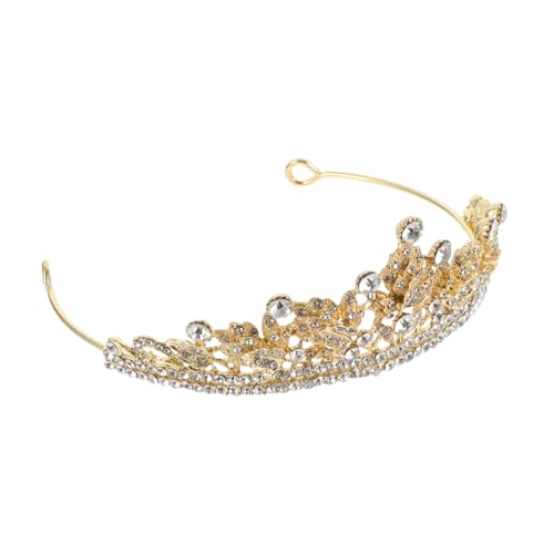OATIPHO Glänzende Strass Tiara Mädchenkrone Hochzeitskrone Tiara Kopfschmuck Mädchen Mit Strasskamm Für Bridal Und Party von OATIPHO