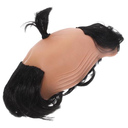 OATIPHO Glatzenperücke Für Cosplay Lustiges Haarteil Für Herren Ritter Perücke Für Rollenspiele Karneval Und Theater Synthetisches Haar von OATIPHO