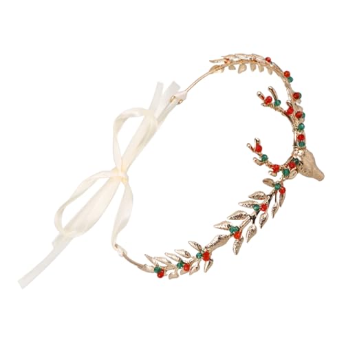 OATIPHO Glitzerndes Rehgeweih-haarband Für Festliche Anlässe Elegantes Kopfstück Für Weihnachten Und Halloween Verleiht Jedem Kostüm Einen Zauberhaften Touch von OATIPHO