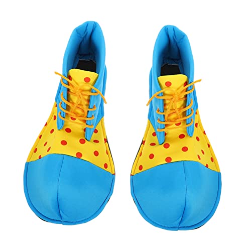 OATIPHO Große Clown Schuhe Blau für Halloween Karneval Cosplay Clown Performance Requisiten Langlebig und für Erwachsene von OATIPHO