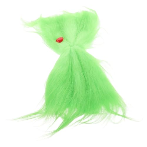 OATIPHO Grüne Pelzige Haarschleifen-clips Für Weihnachtsbaum-haarschmuck Herz-weihnachtsschleife Festliche Kostüm-accessoires Für Party Anlass Mädchen Frau Dekoration von OATIPHO