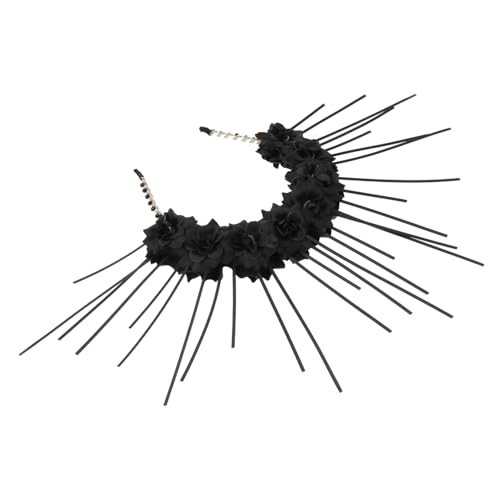 OATIPHO Damen Stirnband Aus Hochwertigem Material Weiblicher Haarschmuck Mit Zartem Design Dekoratives Haarband Für Cosplay Stirnband Exquisites Kopfschmuck Ornament von OATIPHO