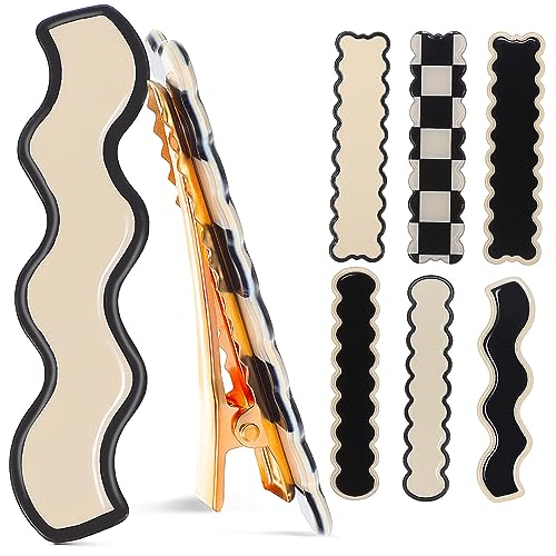 OATIPHO Haarclips 8 Stück für Damen Krokodilklemme Biegung für Dünnes und Dickes Haar Mehrzweck Haarstyling Zubehör von OATIPHO