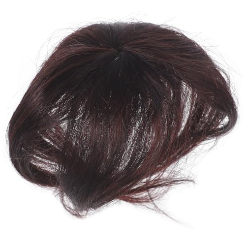 OATIPHO Haarersatz Tressen Für Frauen Dünner Werdendes Topper Gefälschtes Styling Synthetisches Haarteil Ms Für Feinen Menschlichen Unsichtbaren Haaransatz Party Haarverlängerungen von OATIPHO