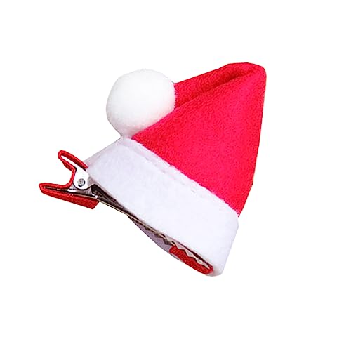 OATIPHO Mini Weihnachtsmütze Haarspange Für Mädchen Niedliche Deko Für Weihnachten Festliche Haarklammer Design Accessoires Für Weihnachtsfeiern Und von OATIPHO