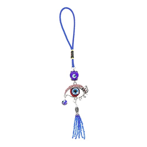 OATIPHO Hängendes Böser Blick Auto Ornament Evil Eye Wanddeko Für Zuhause Und Büro Stilvoller Wandbehang Aus Hochwertigem Material Bringt Glück Und Schutz von OATIPHO