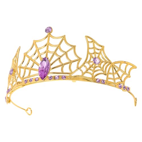 OATIPHO Spinnennetz-stirnband Party-halloween Kopfbedeckung Für Erwachsene Spinnennetz-krone-tiara Für Frauen Masken-kopfbedeckung Cosplay Schmuck von OATIPHO
