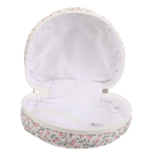 OATIPHO Reise-Make-up-Tasche Für Damen Kulturbeutel Mit Blumenmuster Make-up-Organizer-Tasche Mit Reißverschluss Tragbar Für Reisen Und Täglichen Gebrauch von OATIPHO