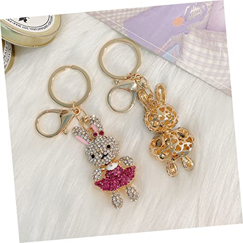 OATIPHO Schlüsselanhänger Aus Metall Mit Glitzer- -Design Und Süßer Für Taschen Und Rucksäcke Als Für Tierliebhaber Für Täglichen Gebrauch von OATIPHO