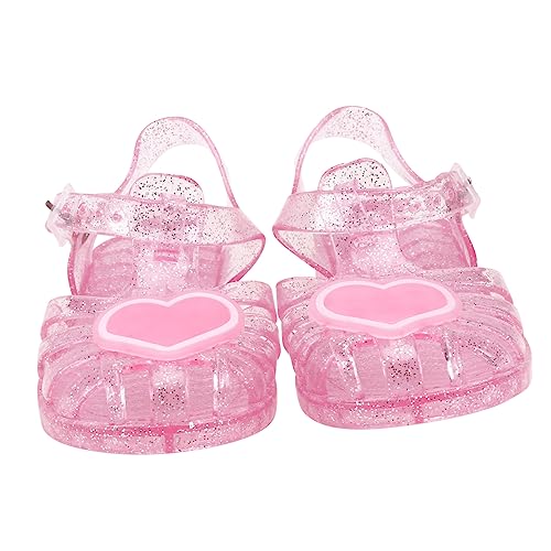 OATIPHO Hausschuhe Rutschfest Atmungsaktiv Sommer Pantoffeln mit Rutsch Sohle Komfortable Rote Slipper für Mädchen und Jungen von OATIPHO