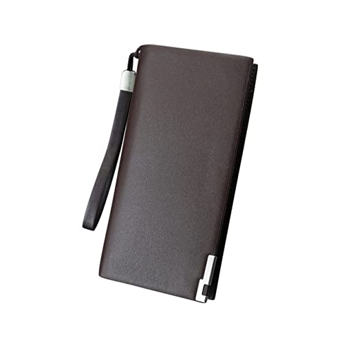 OATIPHO Herren Brieftasche Mit Reißverschluss Großes Fassungsvermögen Mehrere Kartenfächer Aus Hochwertigem Pu-Material Geeignet Für Geschäftstreffen Und Alltaggebrauch von OATIPHO