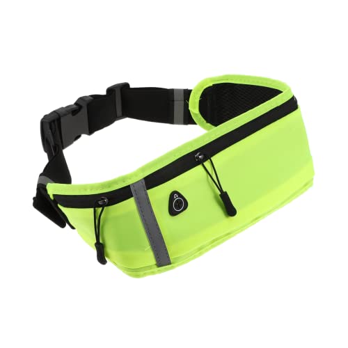 OATIPHO Hüfttasche Für Herren Sport-hüfttasche Handytasche Leicht Verstellbare Größe Kopfhöreranschluss Reflektierender Streifen Für Bei Nacht von OATIPHO