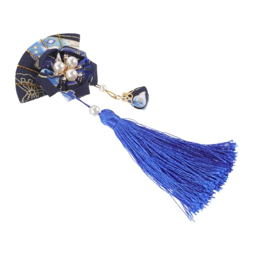 OATIPHO Japanischer Haarklammer mit Quasten Eleganter Fächer Haarschmuck für Damen für Besondere Anlässe Wie Hochzeiten Geburtstage und Feiertage von OATIPHO