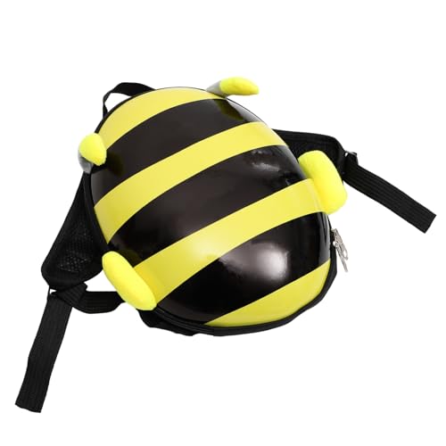 OATIPHO Junge Mädchen Schultasche in Bienenform Rucksack Fur Junge Mädchen Mit Verstellbarem Schultergurt Aus Hochwertigen Materialien Gelb Mittlere Kapazitat Fuer Schule Reisen Wandern von OATIPHO