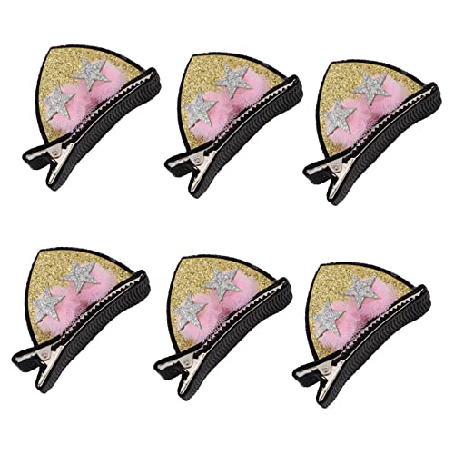 OATIPHO 3paare Katzenohr Haarspange Katzenohr-form Party Haarspange Schöne Tierohr Für Mädchen von OATIPHO