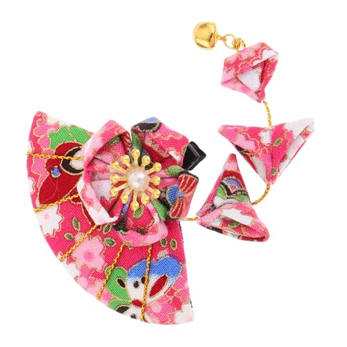 OATIPHO Kimono Haarschmuck Japanisch Haarspangen Für Mädchen Dekorative Haarnadeln Chinesischer Stil Blumenquaste Strandaccessoires Handgefertigt Haarketten von OATIPHO