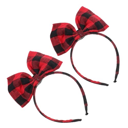 OATIPHO 2stücke Stirnbänder Für Junge Mädchen Mit Schleife Partygeschenke Foto-requisiten Kopfschmuck Bezauberndes Design Für Kostümspiele von OATIPHO