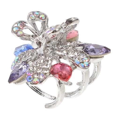 OATIPHO Kleine Haarklammer mit Glitzer Dekorative Haarkralle für Dünnes Haar Multifunktional für Partys und Stilvolles Haaraccessoire für Damen von OATIPHO