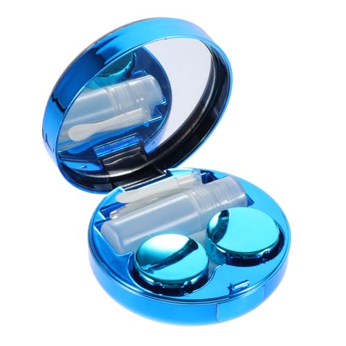 OATIPHO Kunststoff Augenlinsenbox Mit Treibsand-Design Linsen-aufbewahrungsset Für Reisen Tägliche Lagerung Organizer Für Kontaktlinsen von OATIPHO