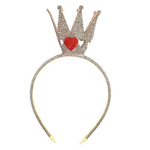 OATIPHO Glitzernde Krone Stirnbänder Für Mädchen Süße Haaraccessoires Für Geburtstag Festival Und Ferien Praktische Party-dekoration Für Junge Mädchen Mit Klassischem Kronen-design von OATIPHO