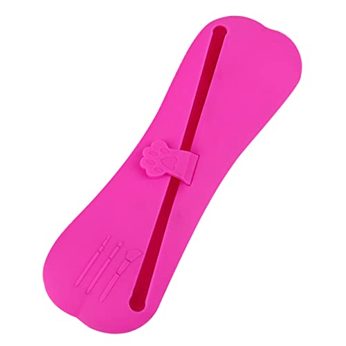OATIPHO Silikon Make-up-pinseltasche Kosmetikpinselhalter Für Reisen Aufbewahrungstasche Für Pinsel Tragbarer Organizer Für Make-up-Tools von OATIPHO