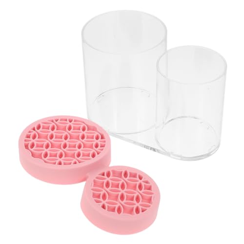 OATIPHO Kosmetikpinselhalter Make-up-pinsel-organizer Aufbewahrungsbox Mit Trockenständer Für Pinsel Platzsparend Für Schreibtisch von OATIPHO