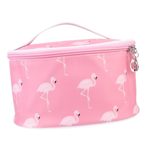 OATIPHO Kosmetiktasche Flamingo Pu Make-up Tasche Reise Organizer Mit Reißverschluss Und Tragegriff Mehrzweck-kosmetikbeutel Mit Innentaschen Für Beauty-Produkte OATIPHO Kosmetiktasche Flamingo Pu Make-up Tasche Reise Organizer Mit Reißverschluss Und Tragegriff Mehrzweck-kosmetikbeutel Mit Innentaschen Für Beauty-Produkte von OATIPHO