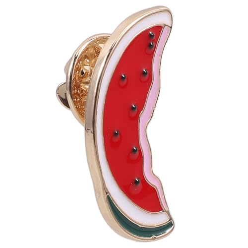 OATIPHO Kreative Modische Wassermelonen brosche aus Langlebiger Süßer Cartoon ansteckpin für Damen als Geschenk und Vielseitiger Schmuck für Alltag und Party von OATIPHO