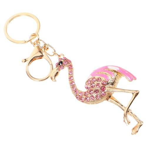 OATIPHO Flamingo Strass Schlüsselanhänger Party Sulies Keycrafts Für Kreative Schlüsselhalter Ornamente von OATIPHO