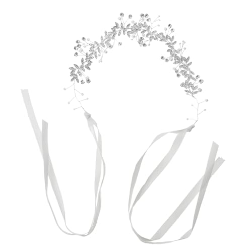 OATIPHO Haar Rebe Hochzeit Frauen Stirnband Perle Accessoires Kopfschmuck Strass Für Braut Party Zubehör Schmuck von OATIPHO