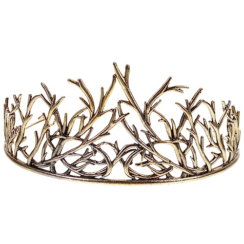 OATIPHO Krone Aus Blättern Hochzeits Tiaras Für Die Braut Hochzeit Brautdekorationen Geburtstags Tiara Geburtstagskronen Mädchen Stirnbänder Braut Tiara Hochzeits Stirnband von OATIPHO