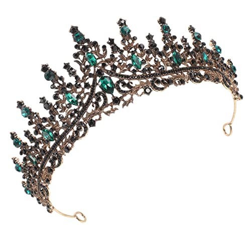 OATIPHO Krone Kleider für Mädchen Vintage-Kleidung für Frauen haarschmuck evengers fot Tiara Diademe für Mädchen Hochzeitskopfschmuck Stirnband Bar Mizwa Kopfbedeckung Braut von OATIPHO