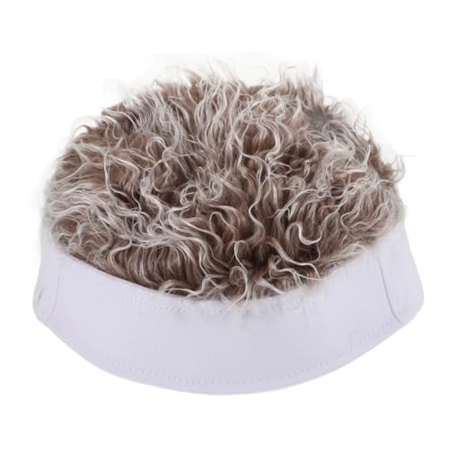 OATIPHO Kurze Haare Perückenhut Einstellbare Party Kopfbedeckung Für Männer Weiches Baumwollmaterial Lustige Mode Hut Herren Perückenkappe von OATIPHO