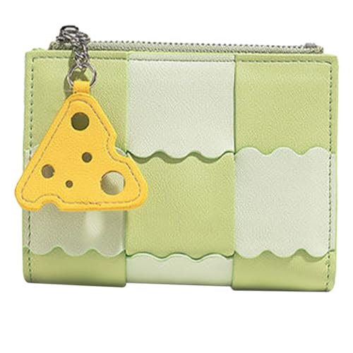 OATIPHO Geldbörse Aus Kompakte Münztasche Für Mädchen Kleine Geldbörse Mit Kartenfach Tragbarer Beutel Für Münzen Und Ausweise Langlebige Brieftasche von OATIPHO