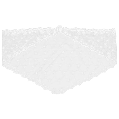 OATIPHO Lace Crocheted Hair Bandana für Damen Elastisches Blumenhaarschal Vintage Kopftuch für Alltag und Besondere Anlässe Bequem und Hautfreundlich Perfektes für von OATIPHO