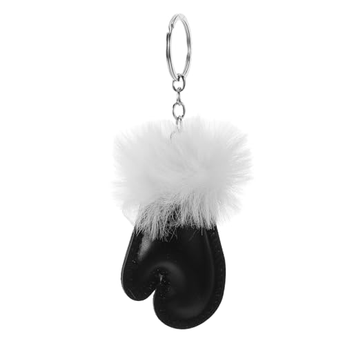 OATIPHO Fluffy Schlüsselanhänger Aus Boxhandschuh- Süßes Accessoire Für Handtaschen Und Rucksäcke Strapazierfähig Und Stilvoll Für Winter von OATIPHO