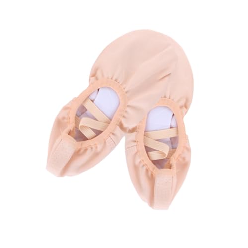 OATIPHO Leichte Elastische Tanzschuhe mit Rutschfester Sohle Weiche Ballettschläppchen für Yoga Ballett und Traditioneller Tanz Geeignet für Mädchen und Erwachsene von OATIPHO