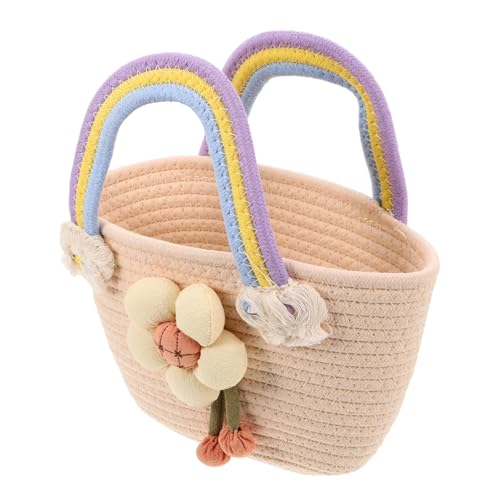 OATIPHO Leichte Weiche Baumwolltasche Damen Handtasche Große Kapazität Geflochtene Umhängetasche Vielseitige Strandtasche für Alltag Reisen von OATIPHO