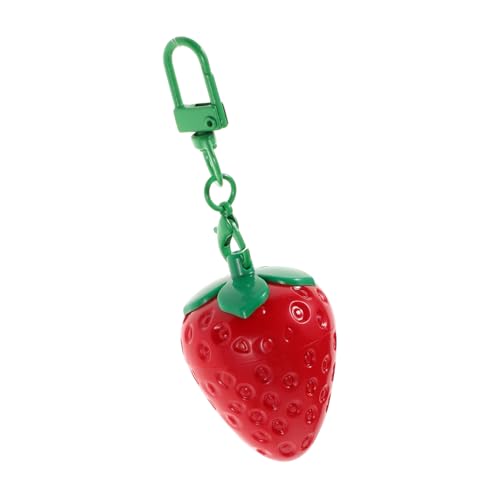 OATIPHO Lippenbalsam Mit Erdbeerdesign Feuchtigkeitsspendende Lippencreme Für Männer Und Frauen Tragbar Für Reisen Und Täglichen Gebrauch Repariert Trockene Lippen Und Hält Sie Weich von OATIPHO