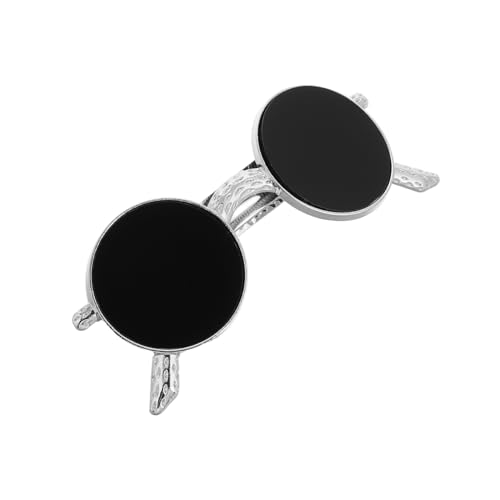 OATIPHO Lustige Brillen-haarspange Über Brille Sonnenbrille Sonnenbrillenclip Auf Runde Retro-sonnenbrille Goldrahmenbrille Für Herren Haarspangen Dekorativ Vintage-haarspangen Metall von OATIPHO
