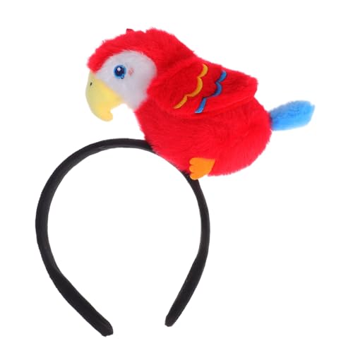OATIPHO Lustiger Papageien-haarreif Stirnband Für Halloween Festivals Partys Tierhaarband Leichte Kopfbedeckung Foto-requisiten Elastische Anpassung Zoo-thema-accessoire von OATIPHO